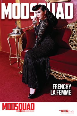MODSQUAD No.2 – Frenchy La Femme Cover Poster