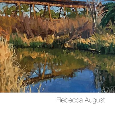 Rebecca August bio pamphlet