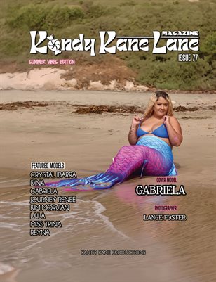 Kandy Kane Lane Magazine Issue 77 Cover Model Gabriela