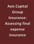 Assessing final expense insurance
