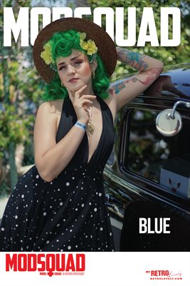 MODSQUAD No.9 – Blue Cover Poster