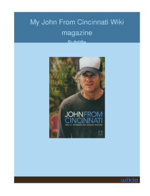 My John From Cincinnati Wiki magazine (18)
