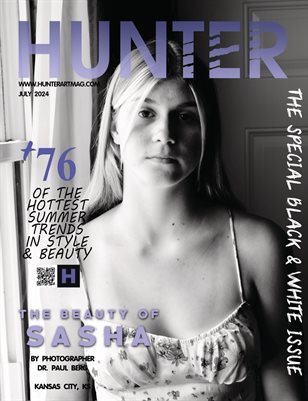 The HUNTER Magazine B&W issue July 2024