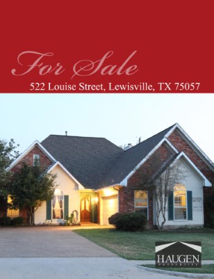 Haugen Properties - 522 Louise Street, Lewisville, TX 75057