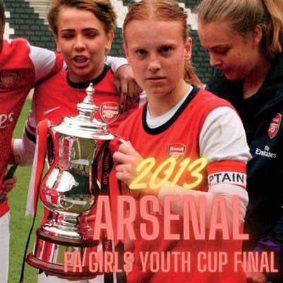 ARSENAL v BLACKBURN ROVERS FA GIRLS YOUTH CUP FINAL 2013