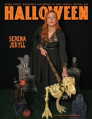 2026, Retro Lovely April Halloween VOL-11, Serena Jekyll Cover.