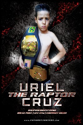 Uriel Cruz Raptor Poster