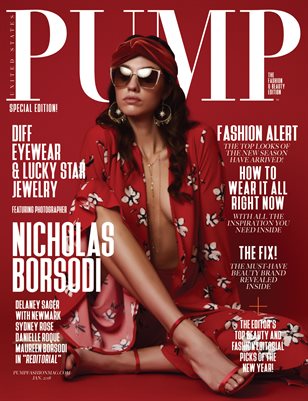 PUMP Magazine - The Monochromatic Fashion & Beauty Edition