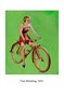 Free Wheeling-Classic pinup on bicycle