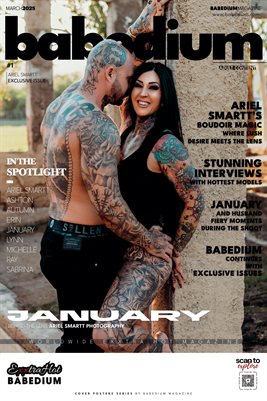 JANUARY EXCLUSIVE ISSUE - BABEDIUM MAGAZINE COVER POSTER