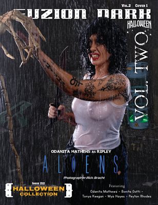 Fuzion Dark: Odanita Mathews Halloween Issue 212 vol2 Cover 1