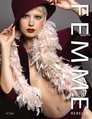 Femme Rebelle Magazine October 2024 ALLURE ISSUE - Paolo Prisco Cover