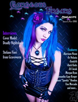 Gorgeous Freaks Magazine Female Cover Issue 1