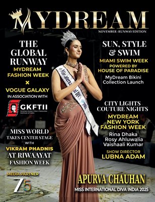 Mydream Magazine – Issue 4 | Runway Edition (Essentials) — Apurva Chauhan | November 2025