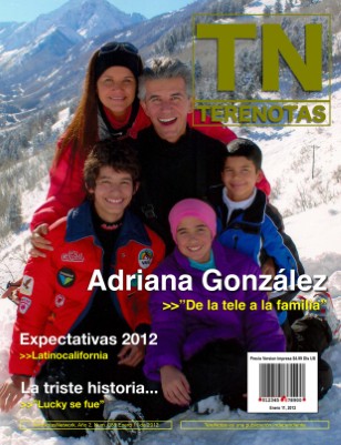 AdrianaGonzalez... de la tele a la familia