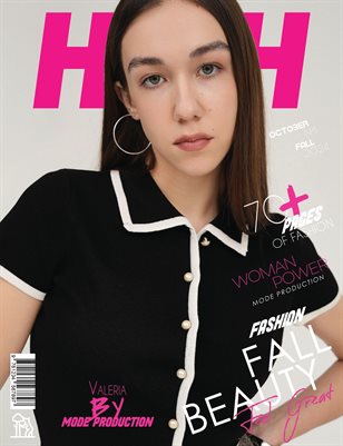 HIGH Magazine | The October Fashion & Beauty Edition | Vol.1 | 2024