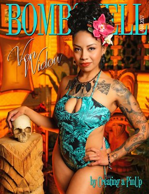 BOMBSHELL Magazine March 2021 - Von Widow Cover