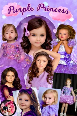 Purple Princess Poster