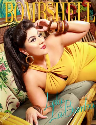 BOMBSHELL Magazine March 2020 BOOK 1 - Lola LaBamba Cover
