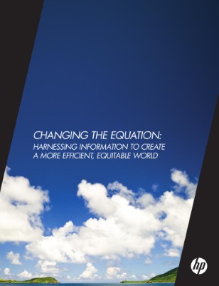 Harnessing Information to Create a More Efficient, Equitable World