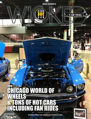 WICKED CAR MAGAZINE - APRIL ISSUE - MUSTANG