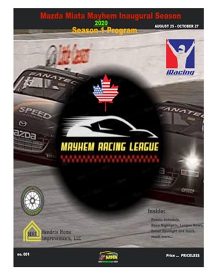 Mazda Miata Mayhem Inaugural Season 1 