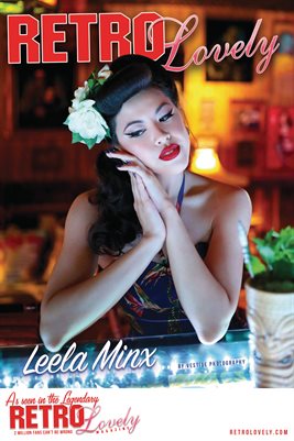 Retro Lovely No.182 – Leela Minx Cover Poster