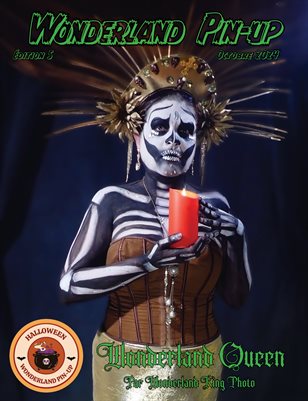 Wonderland Pin-up Octobre 2024 édition 5 Wonderland Queen en couverture