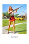 Skeet Shooting Club Pinup Girl