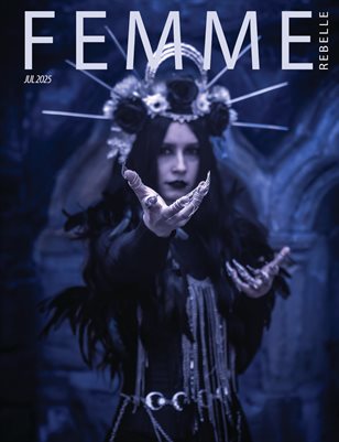 Femme Rebelle Magazine July 2025 BOOK 2 - Giles Warhurst Cover