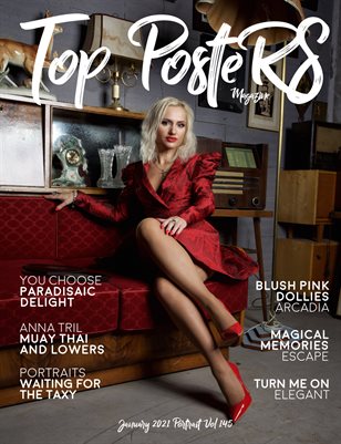 TOP POSTERS MAGAZINE - JANUARY PORTRAIT (Vol 145)