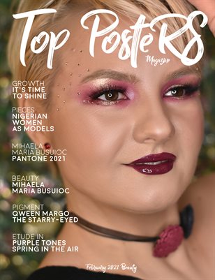TOP POSTERS MAGAZINE - FEBRUARY, BEAUTY