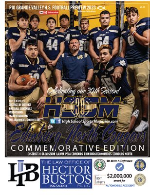 2023 HSSM Football Preview Edinburg North Commemorative Edition