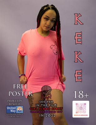 KeKe - Sexy Busty Nude Naked Black Ebony Petite Babe with Tattoos and Dreadlocks and Big Tits Bares All