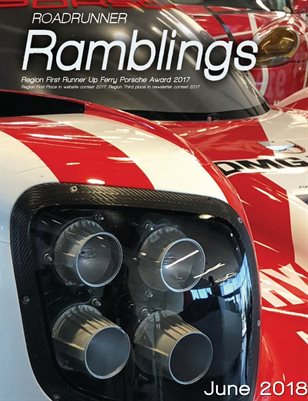 Roadrunner Ramblings, June 2018