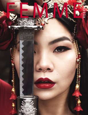 Femme Rebelle Magazine FEBRUARY 2020 - Janina Gold Cover