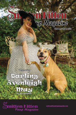 Smitten Kitten Pinup Magazine September 2024 Volume 3 Issue 32 Darling Avenleigh May COVER POSTER