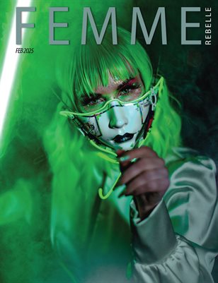 Femme Rebelle Magazine February 2025 - Temira Decay Cover