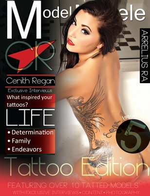 Model Modele Presents The Arrelius Ra Tattoo Issue (Cenith Cover)