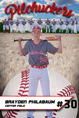 2018 Pilchuckers #30 Brayden light poster