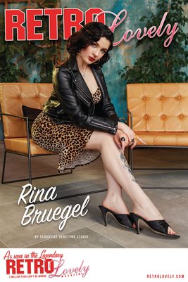 Retro Lovely No.149 – Rina Bruegel Cover Poster