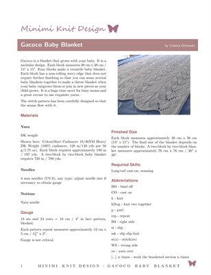 Gacoco Baby Blanket