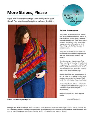 More Stripes, Please