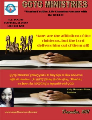 GGTG Ministries' December Newsletter
