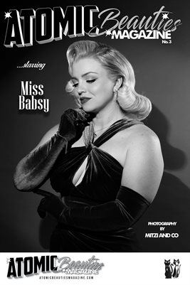 Atomic Beauties Magazine Miss Babsy Poster Issue No. 3