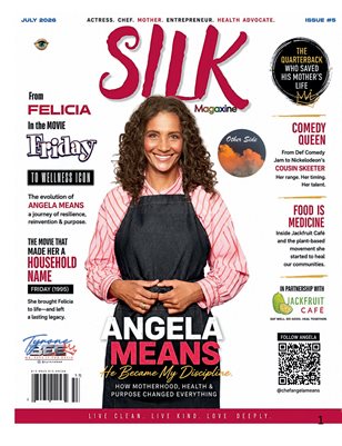 SILK Magaxine Issue #5 : Angela Means (cover)