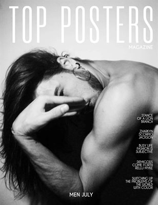 TOP POSTERS MAGAZINE - MEN JULY