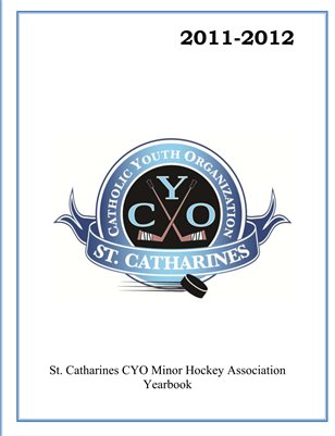 St. Catharines CYO Minor Hockey Association Yearbook 2011-12