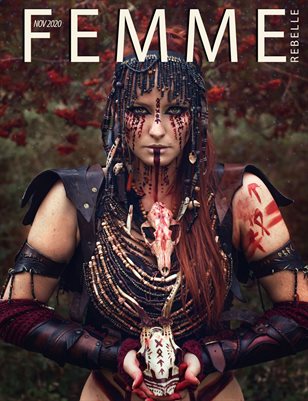 Femme Rebelle Magazine November 2020 BOOK 1 - Janina Gold Cover