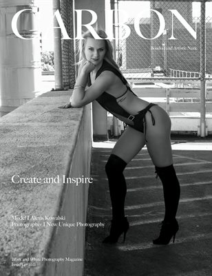 Carbon Black and White Photography Magazine - Art Nude and Boudoir Edition 34